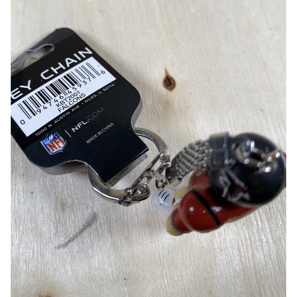 Atlanta Falcons NFL Football Lil Sports‎ Brat Keychain New - Picture 4 of 4